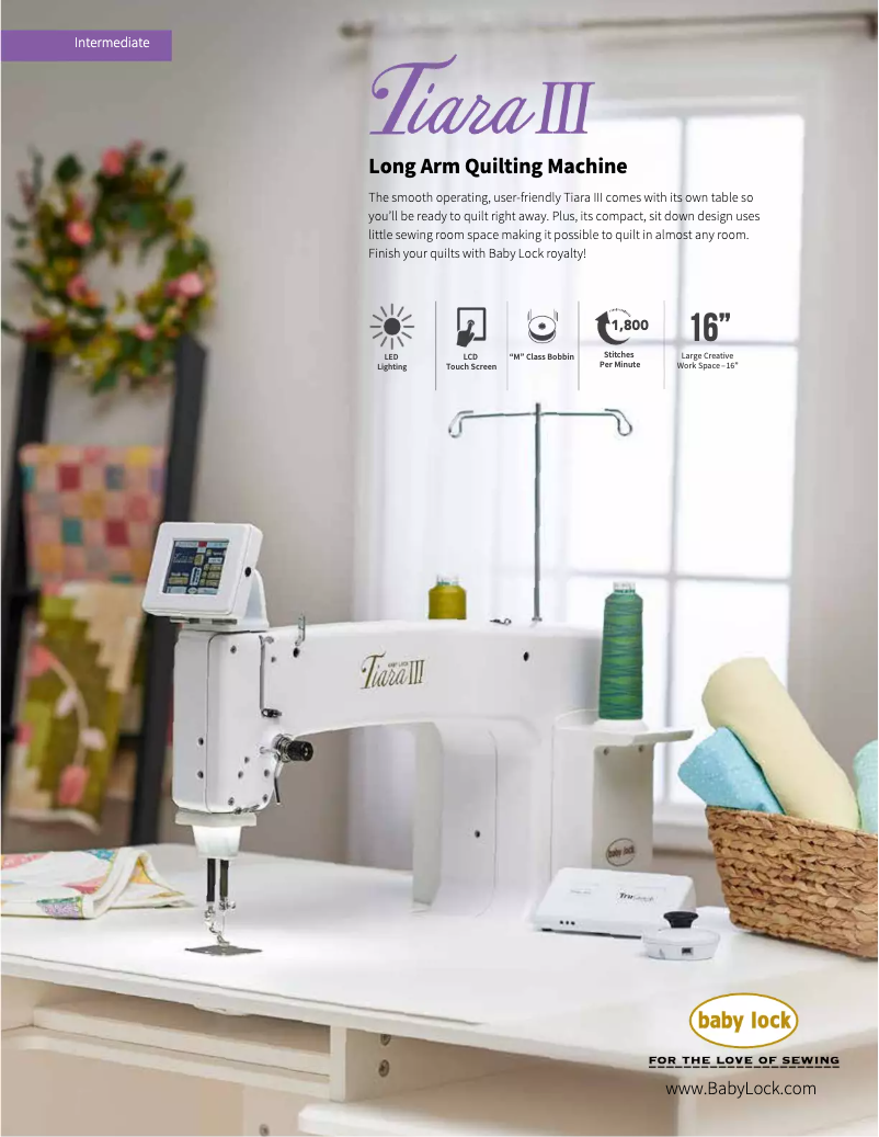 Image de la première page du manuel de l'appareil Tiara III BLTR16-3