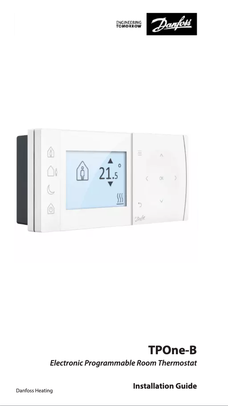 Página 1 del manual Manual de usuario Danfoss TPOne-B