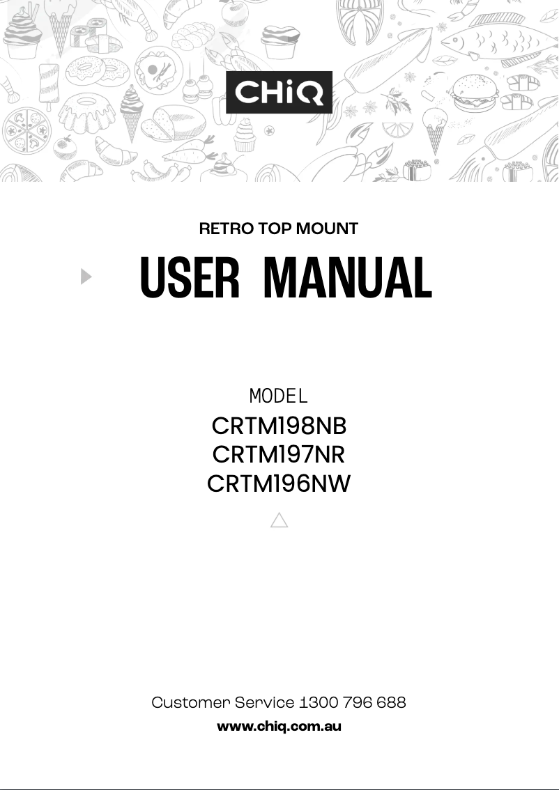 Page 1 de la notice Manuel utilisateur CHiQ CRTM199NR