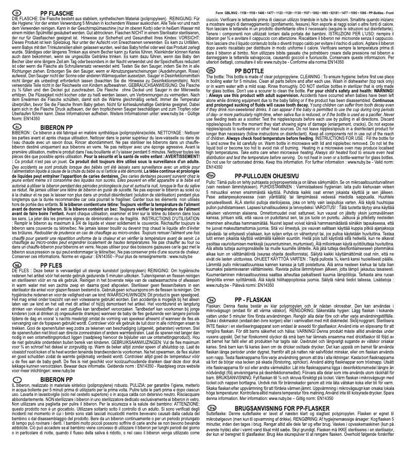 Imagen de la primera página del manual del dispositivo PP