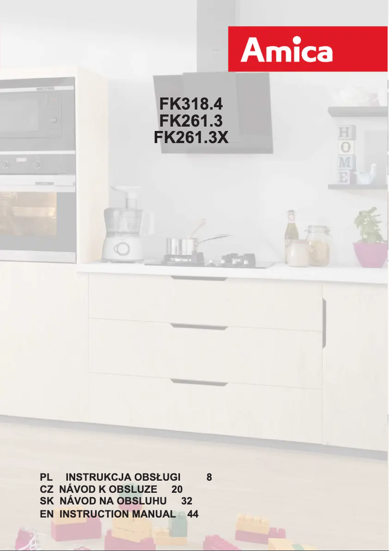 Página 1 del manual Manual de usuario Amica FK261.3