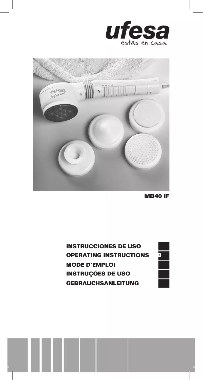 Image de la première page du manuel de l'appareil MB40IF