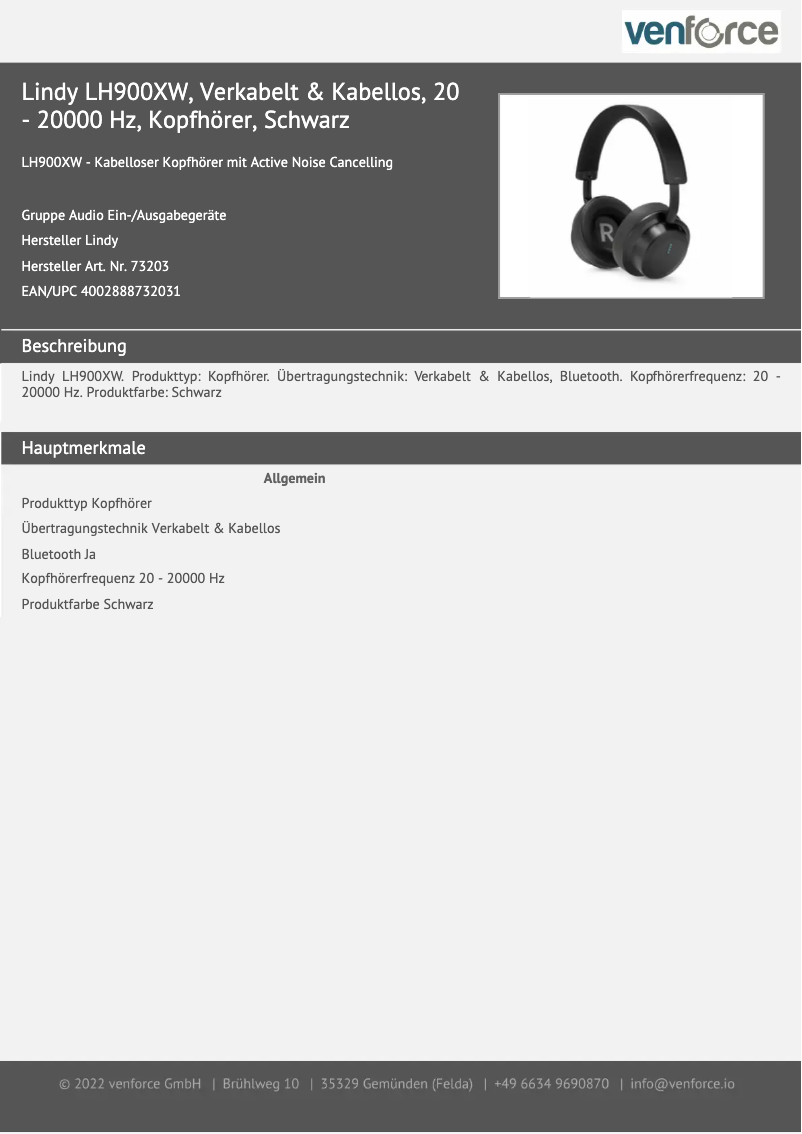 Image de la première page du manuel de l'appareil LH900XW