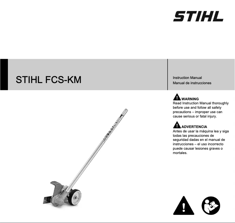 Image de la première page du manuel de l'appareil FCS KM