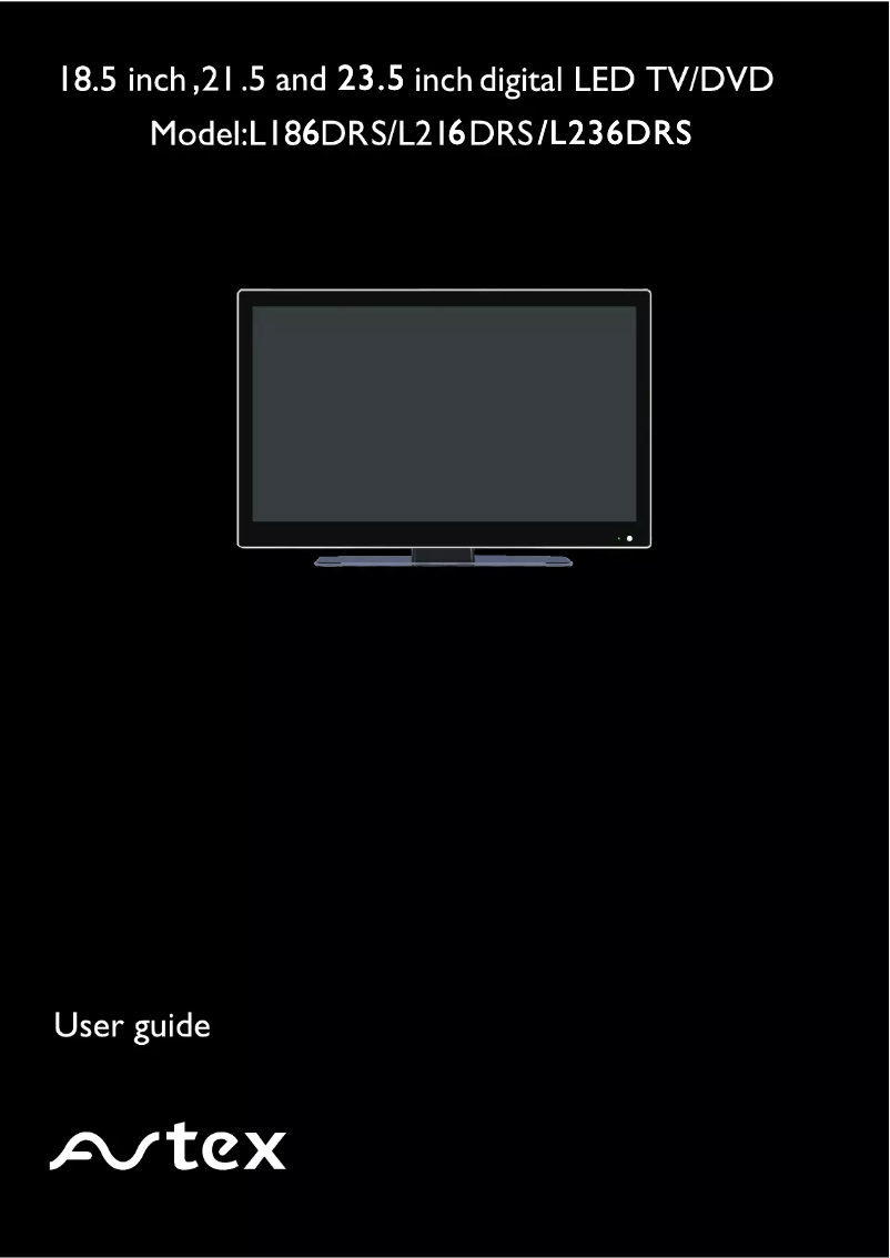 Image de la première page du manuel de l'appareil L216DRS