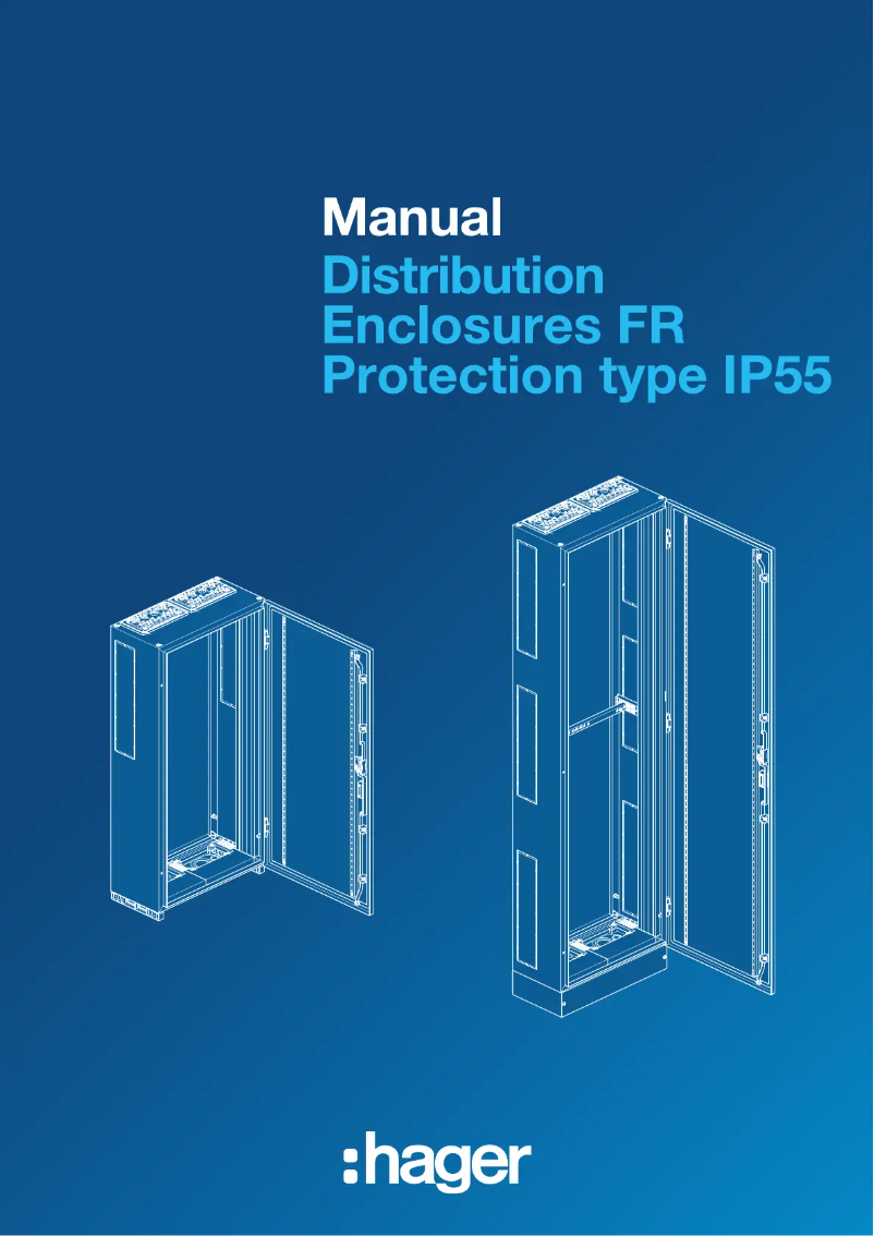 Page n°1 - Manuel utilisateur Hager FR84S
