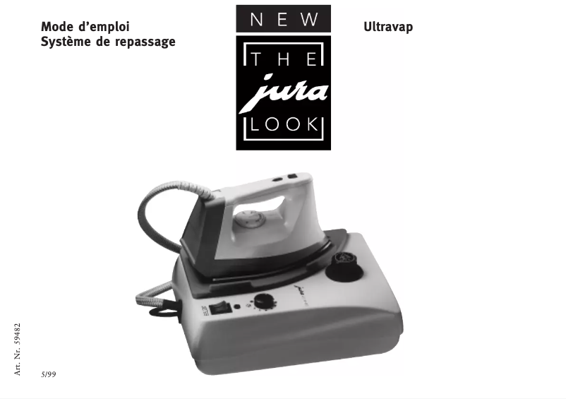 Página 1 del manual Manual de usuario Jura Ultravap