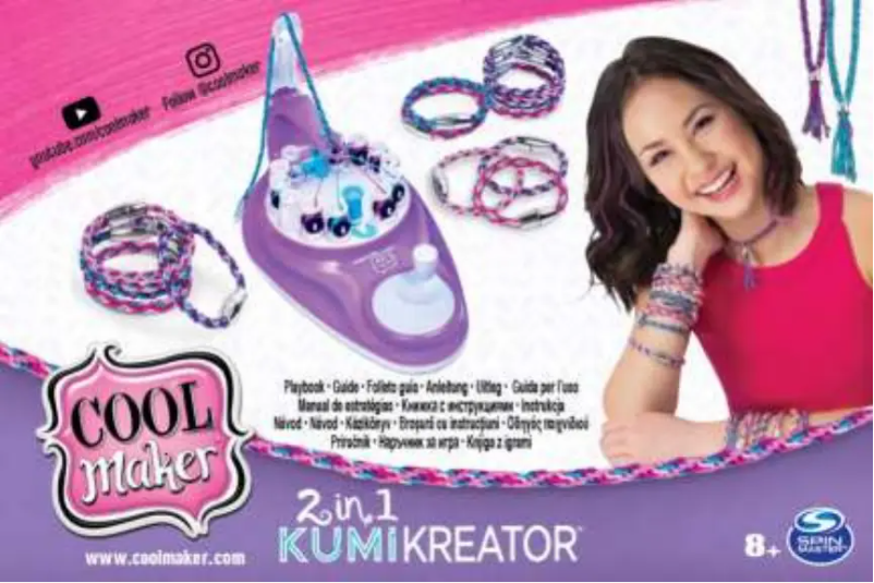 Image de la première page du manuel de l'appareil KumiKreator