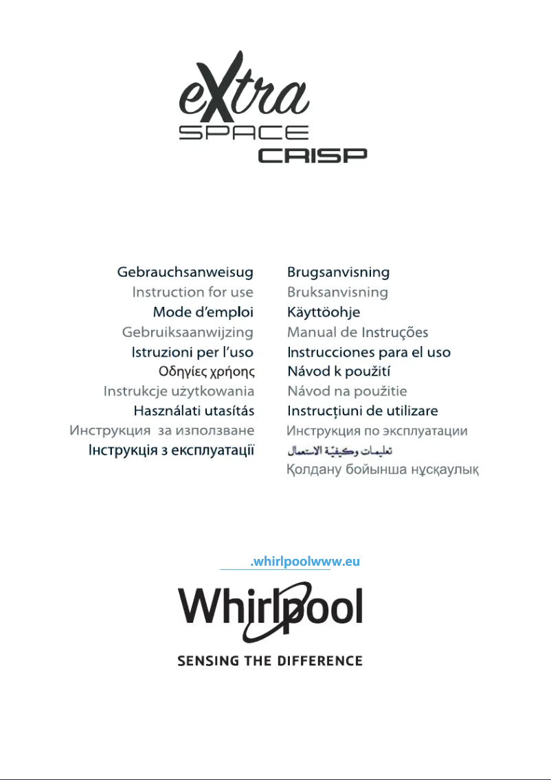 Página 1 del manual Manual de usuario Whirlpool MWF 426