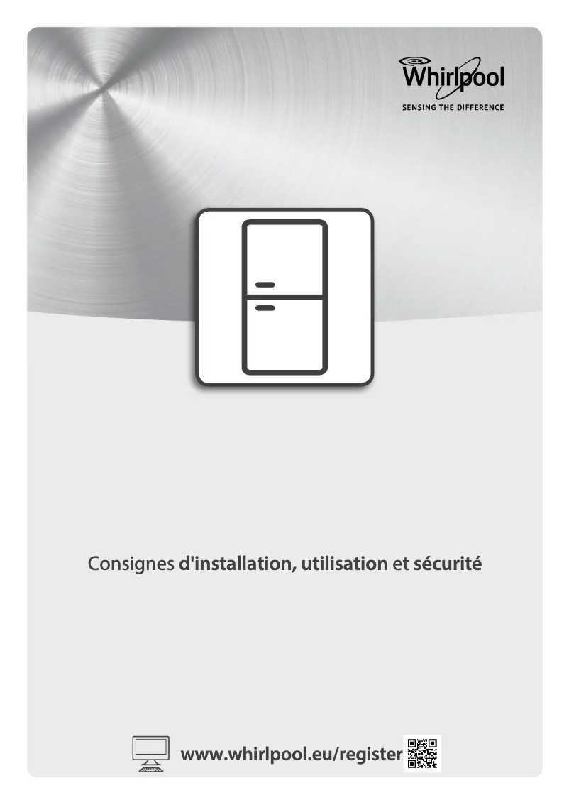 Page n°1 - Manuel utilisateur Whirlpool BLFV 8001