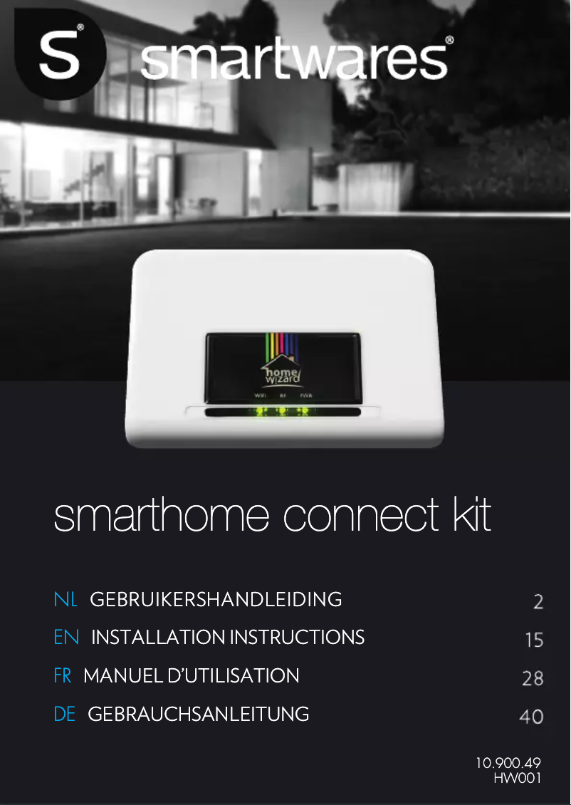 Image de la première page du manuel de l'appareil HWK-000