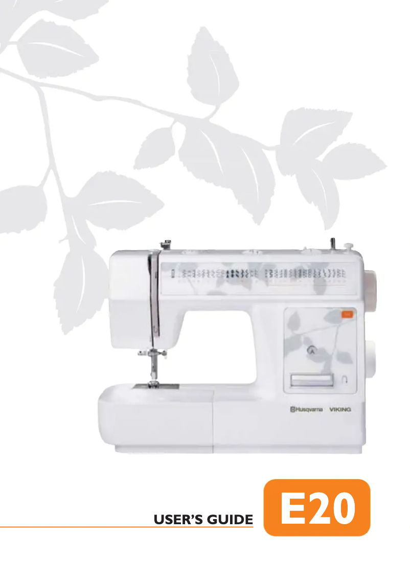 Page n°1 - Manuel utilisateur Husqvarna E20