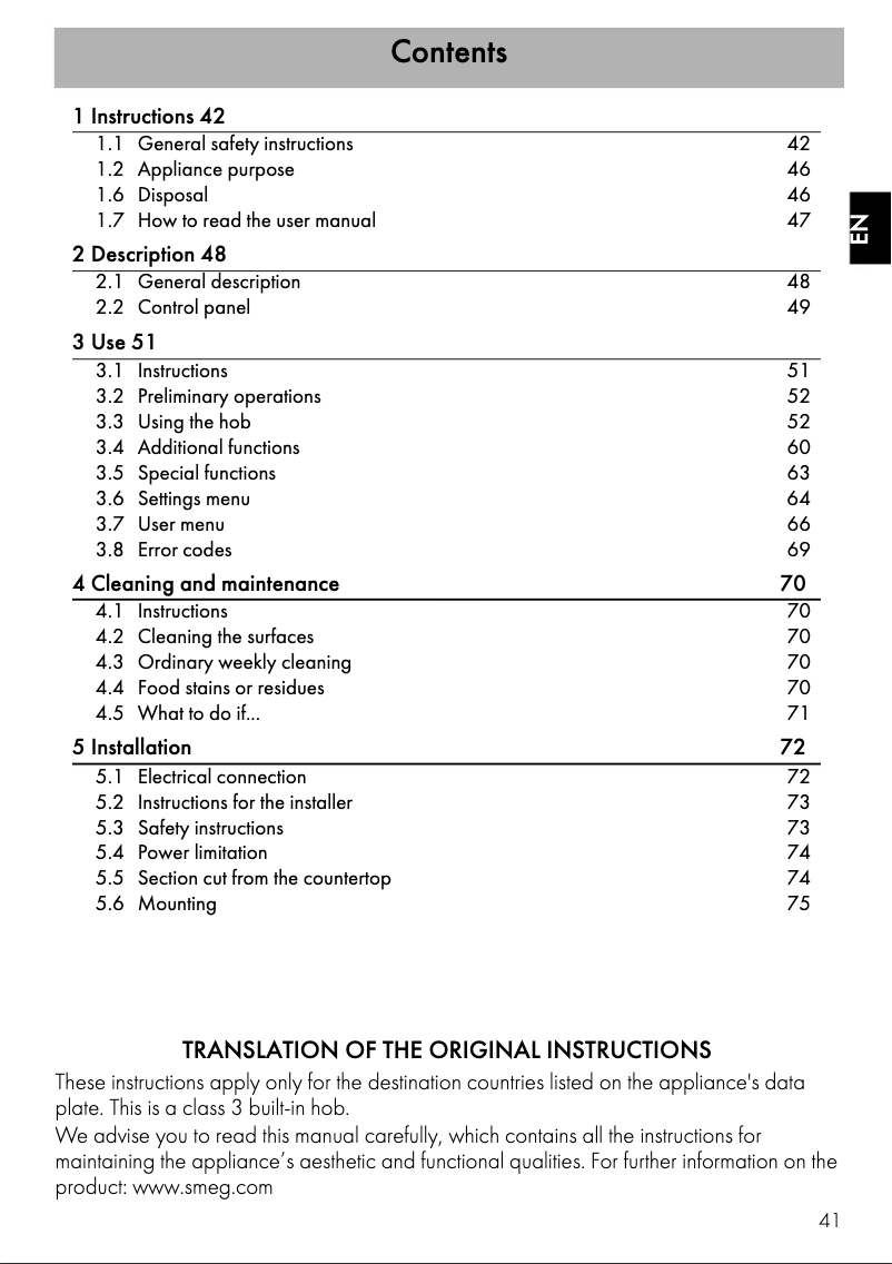 Image de la première page du manuel de l'appareil SI1M4854D