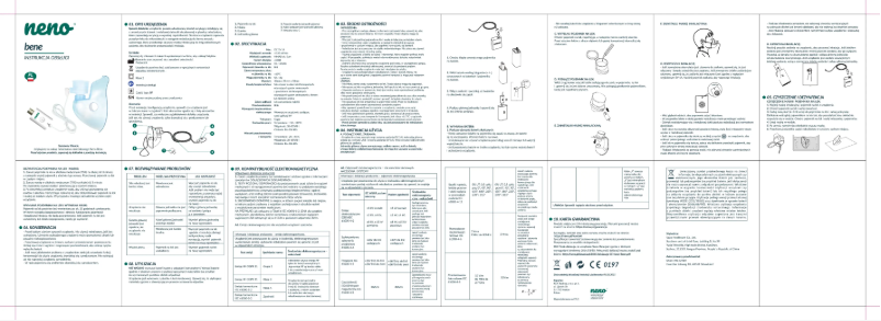Page 1 de la notice Manuel utilisateur Neno Bene