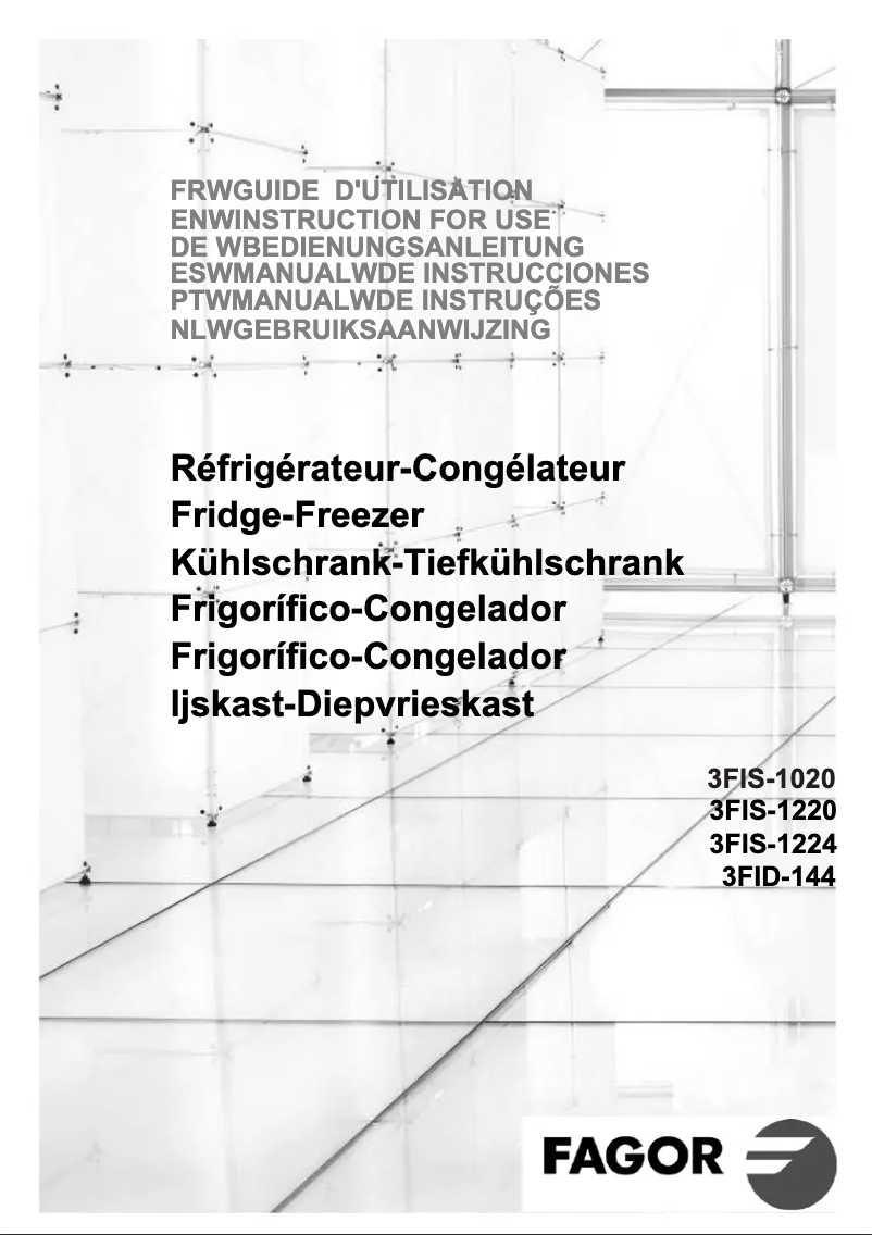 Page 1 de la notice Manuel utilisateur Fagor 3FIS-1224