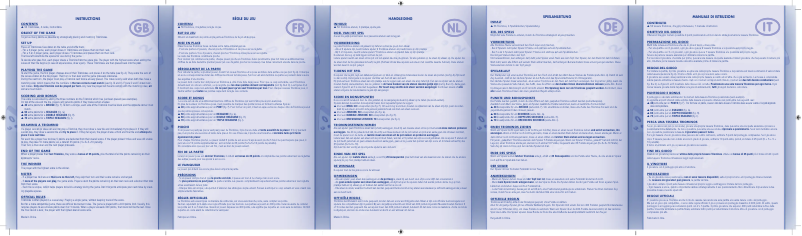 Page 1 de la notice Manuel utilisateur Goliath Triominos De Luxe