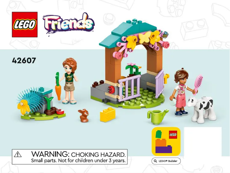 Page n°1 - Manuel utilisateur Lego Friends 42607