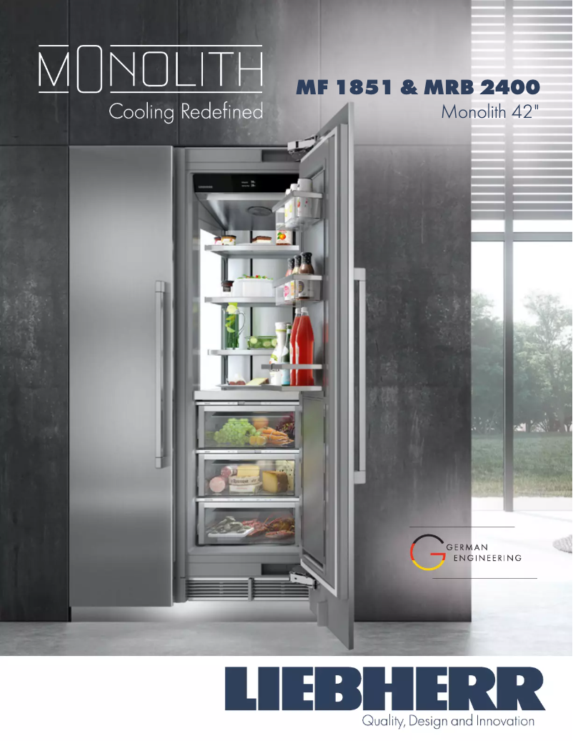 Page n°1 - Fiche technique Liebherr MRB 2400