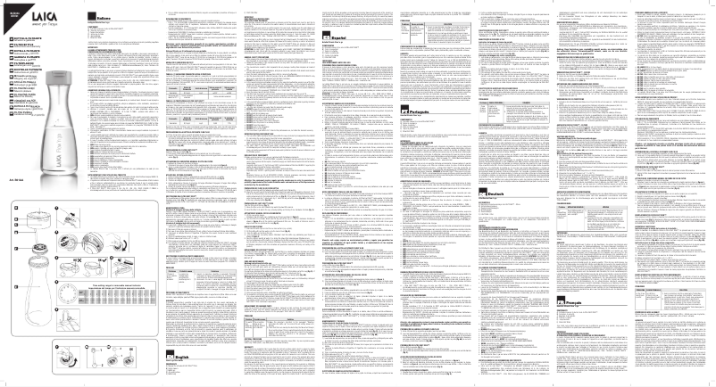 Image de la première page du manuel de l'appareil Flow n'go BO1AA01