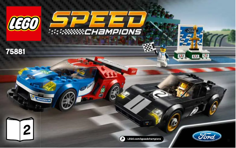 Page n°1 - Manuel utilisateur Lego Speed Champions 75881