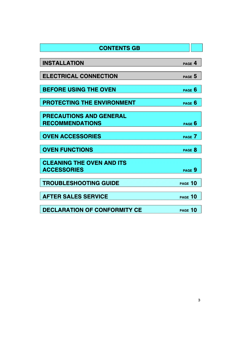 Page 1 de la notice Manuel utilisateur Whirlpool AKZ 150