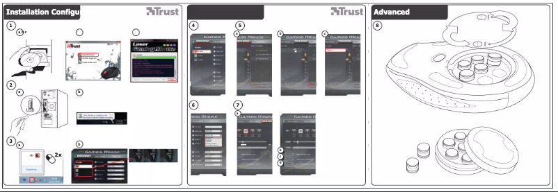Page n°1 - Manuel utilisateur Trust GXT 33 Laser