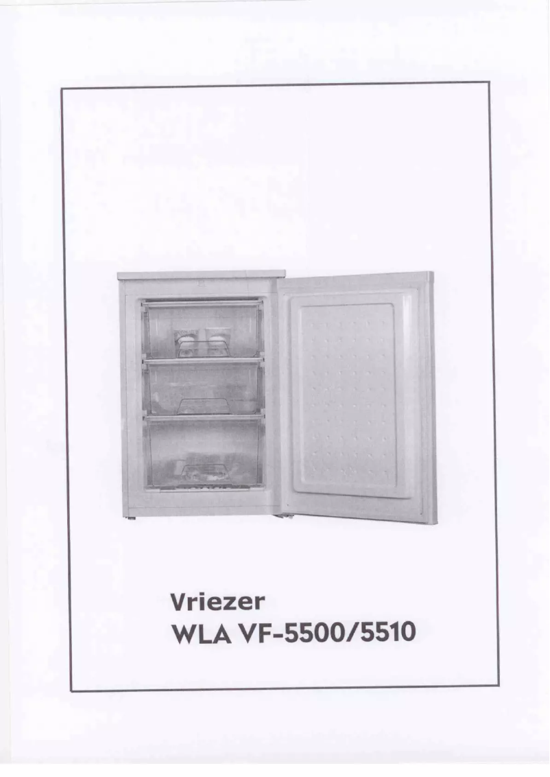 Page 1 de la notice Manuel utilisateur WLA VF5500