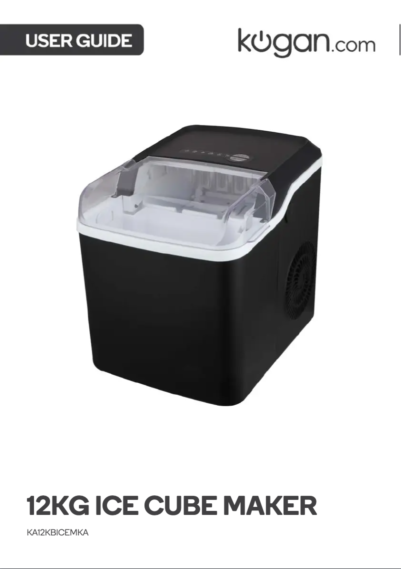 Page 1 de la notice Manuel utilisateur Kogan KA12KBICEMKA