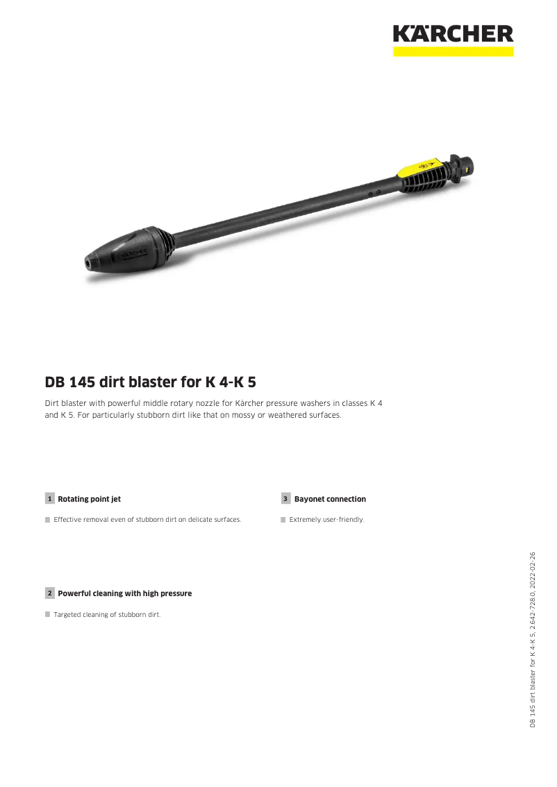 Image de la première page du manuel de l'appareil DB 145