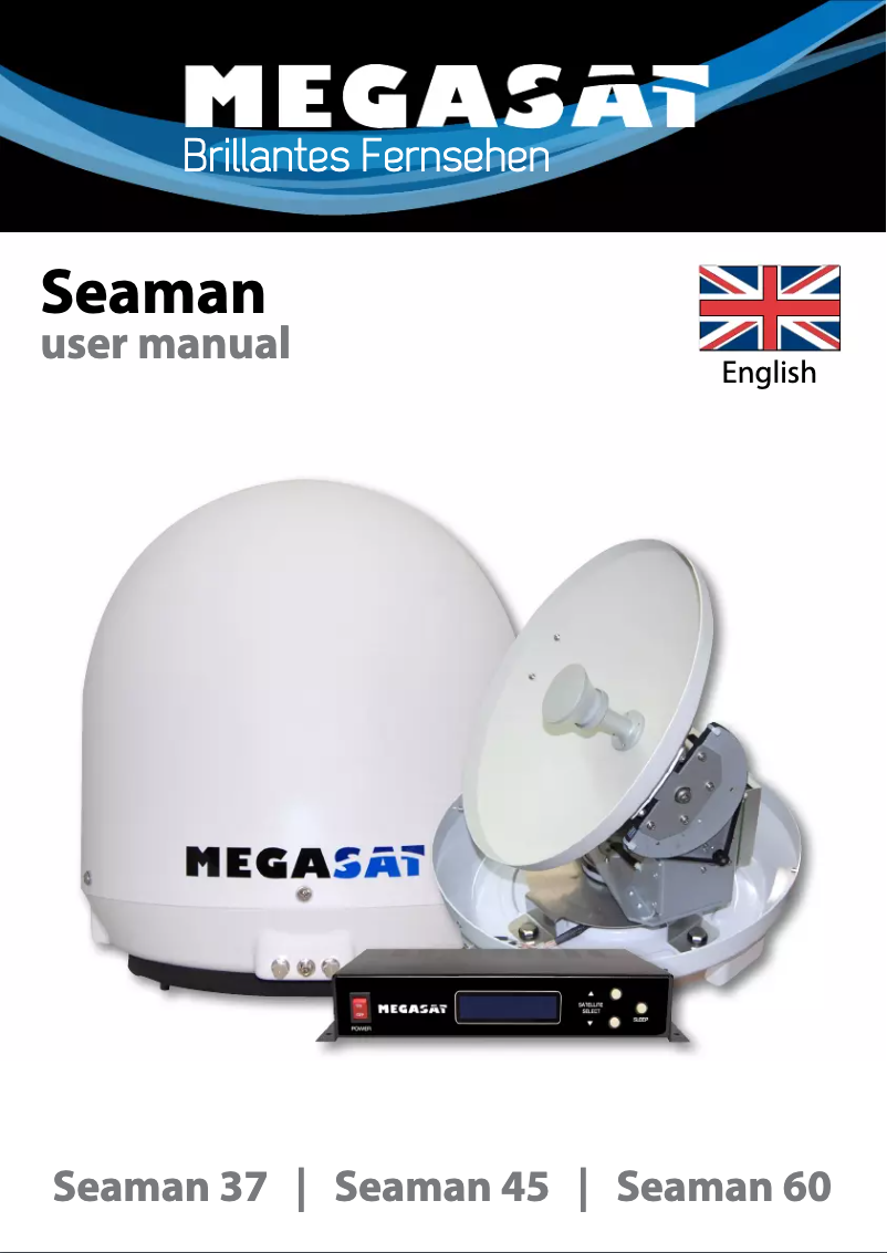 Page 1 de la notice Manuel utilisateur Megasat Seaman 60