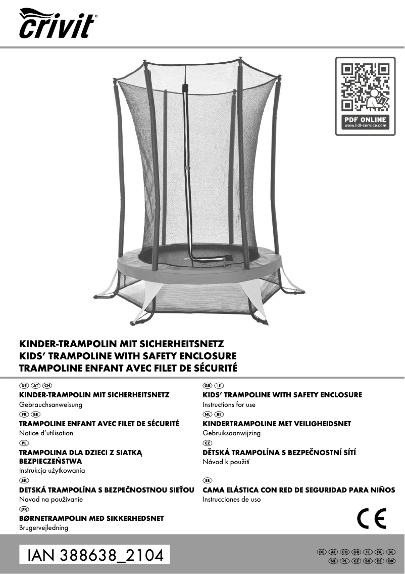 Imagen de la primera página del manual del dispositivo IAN 388638