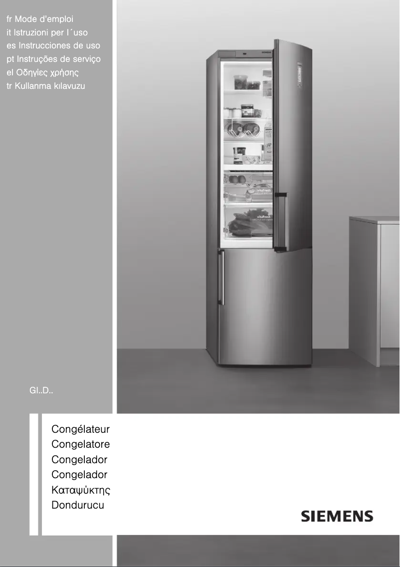 Image de la première page du manuel de l'appareil GI18DA65