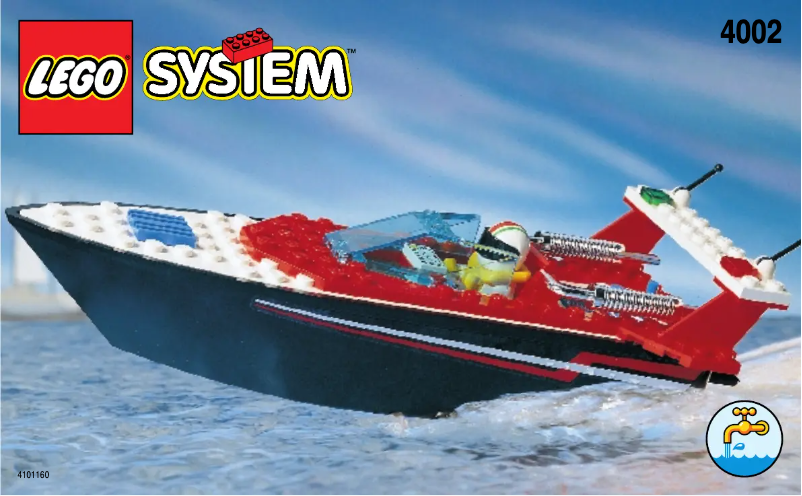 Page 1 de la notice Manuel utilisateur Lego POWERBOAT