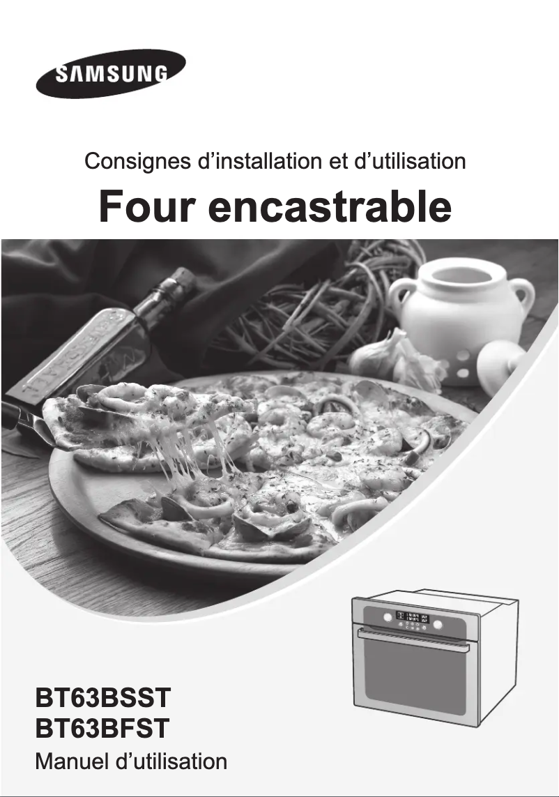 Page 1 de la notice Manuel utilisateur Samsung BT63BSST