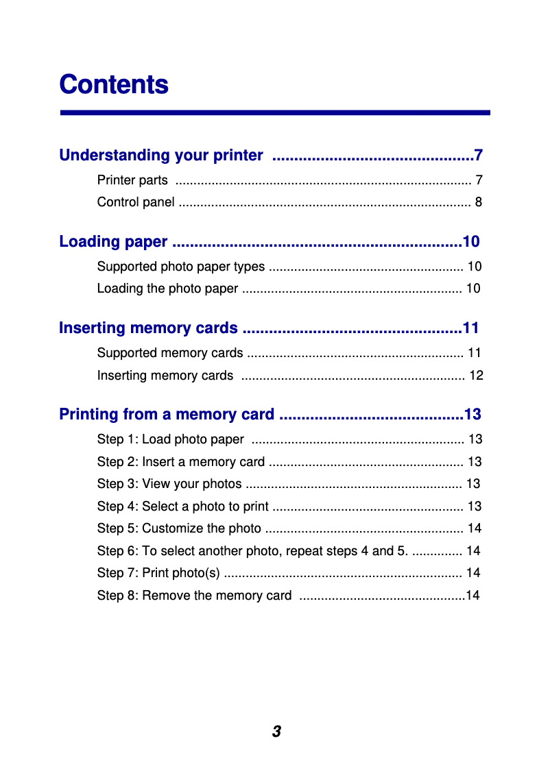 Page 1 de la notice Manuel utilisateur Lexmark P310