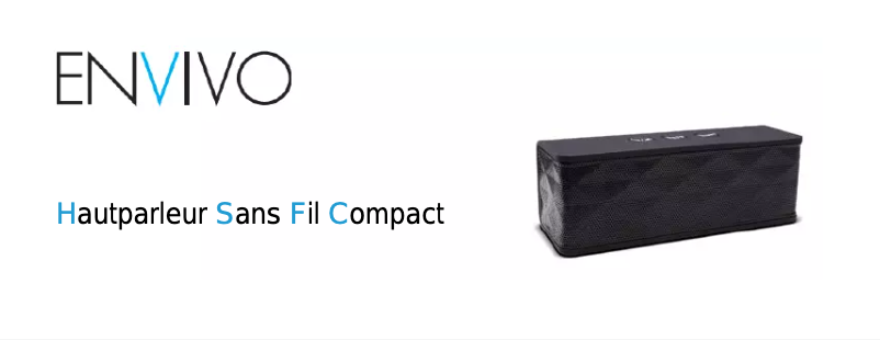 Page 1 de la notice Manuel utilisateur Envivo 1292