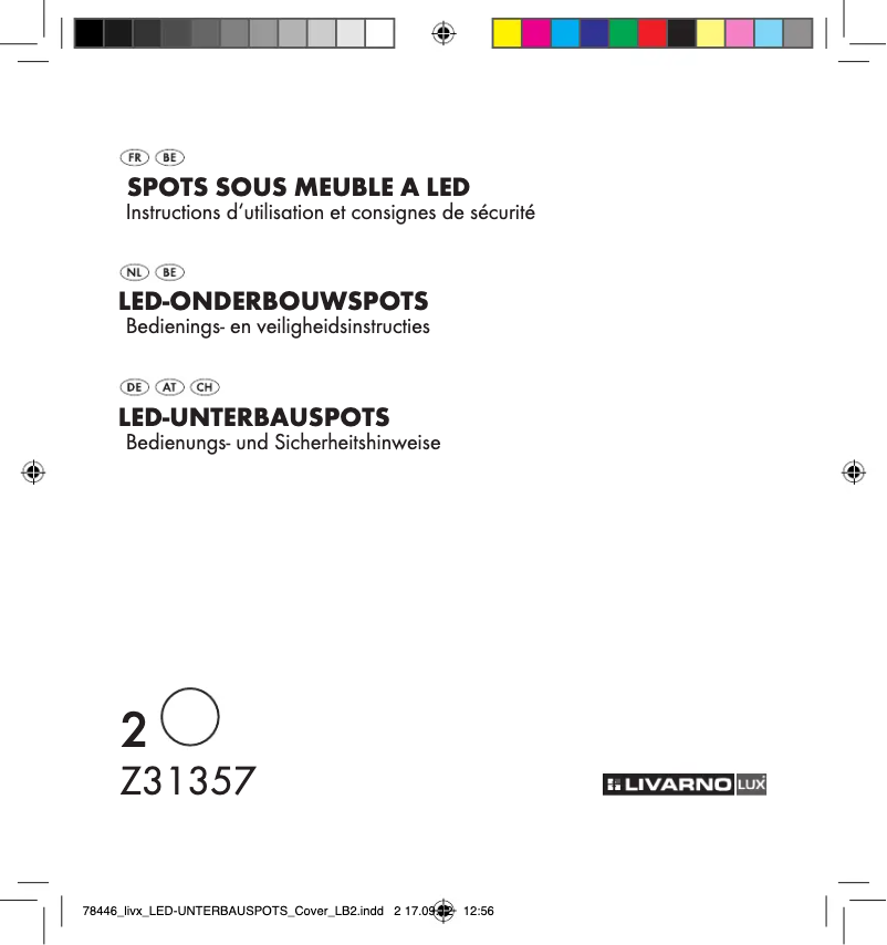 Page n°1 - Manuel utilisateur Livarno Lux Z31357