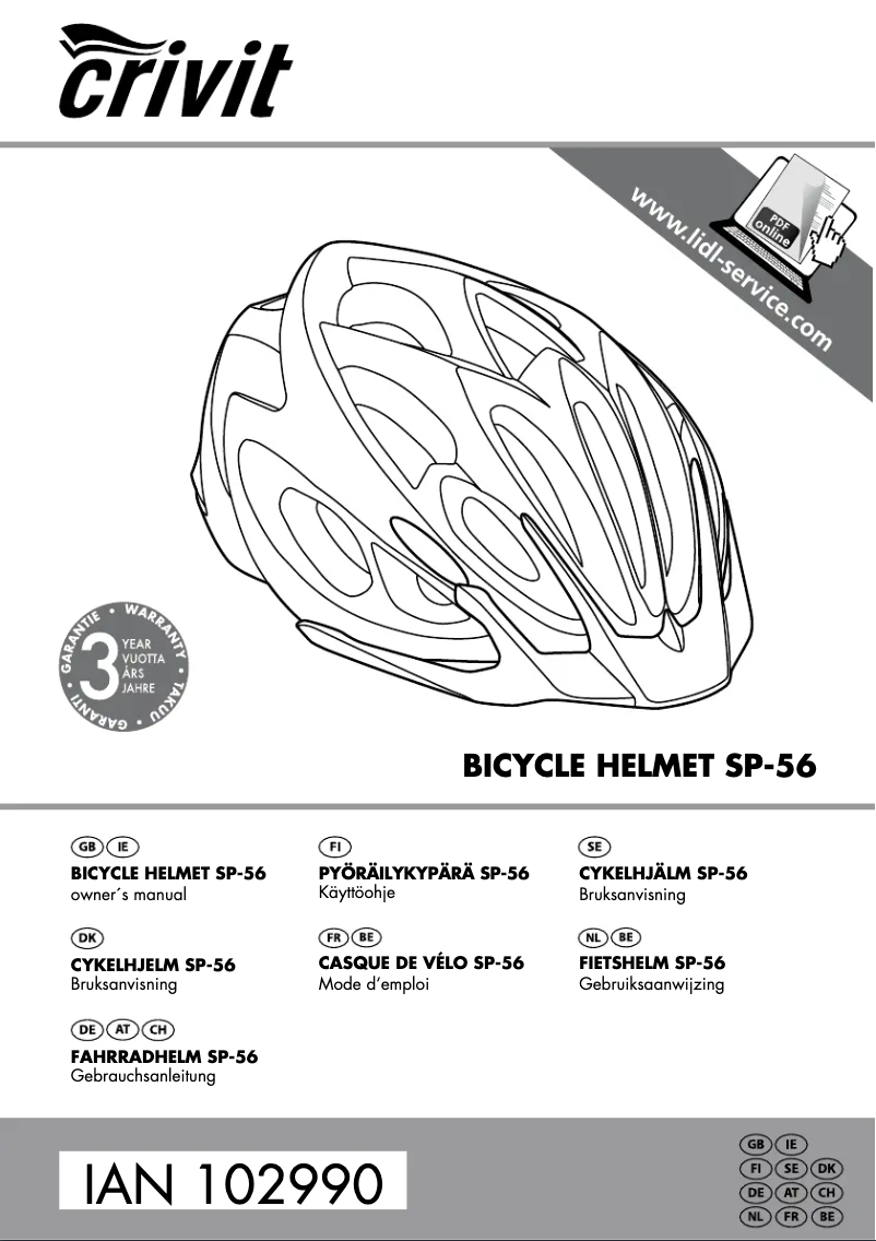 Image de la première page du manuel de l'appareil IAN 102990