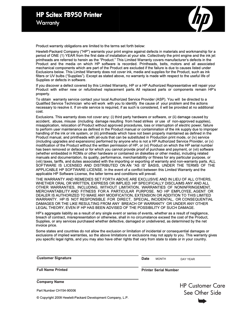 Image de la première page du manuel de l'appareil Scitex FB950