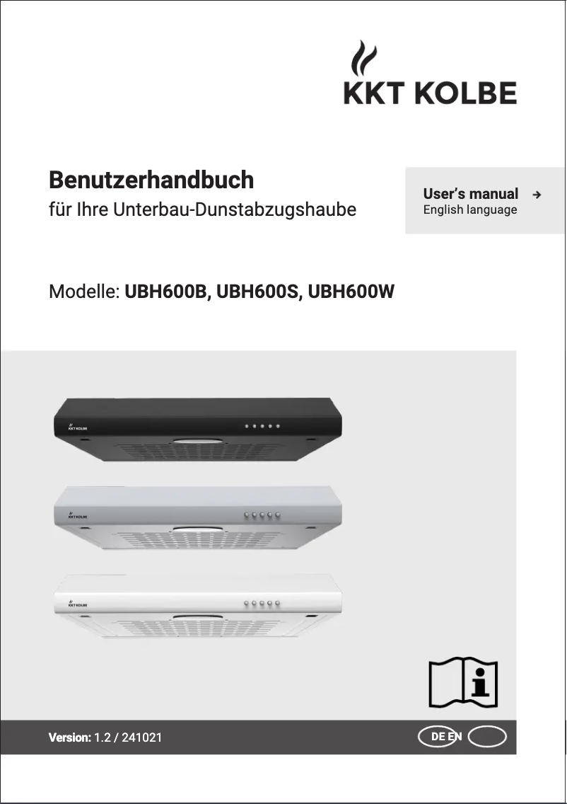 Image de la première page du manuel de l'appareil UBH600B