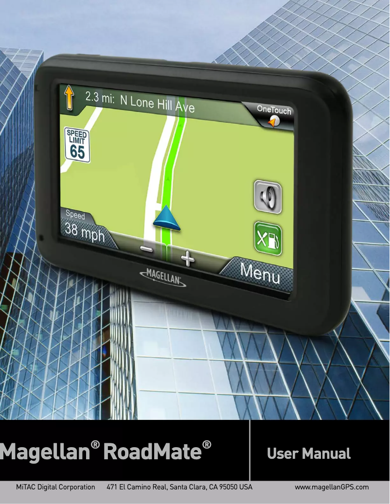 Page n°1 - Manuel utilisateur Magellan RoadMate 5220