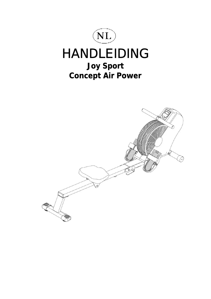 Image de la première page du manuel de l'appareil Concept Air Power