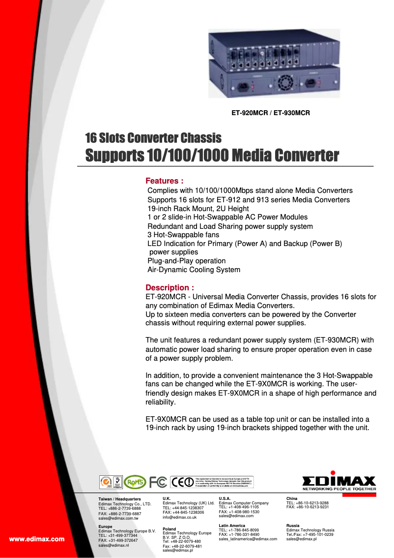 Image de la première page du manuel de l'appareil ET-930MCR