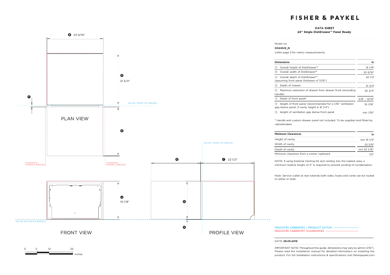 Image de la première page du manuel de l'appareil DD24SI9_N