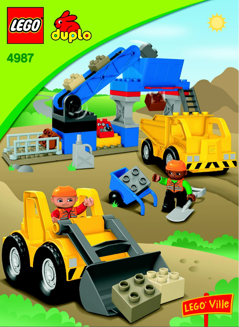 First page image of the manual for Duplo 4987