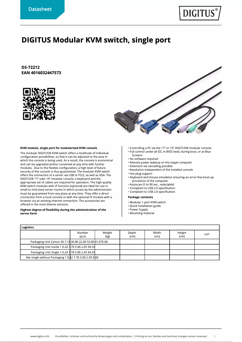 Image de la première page du manuel de l'appareil DS-72212