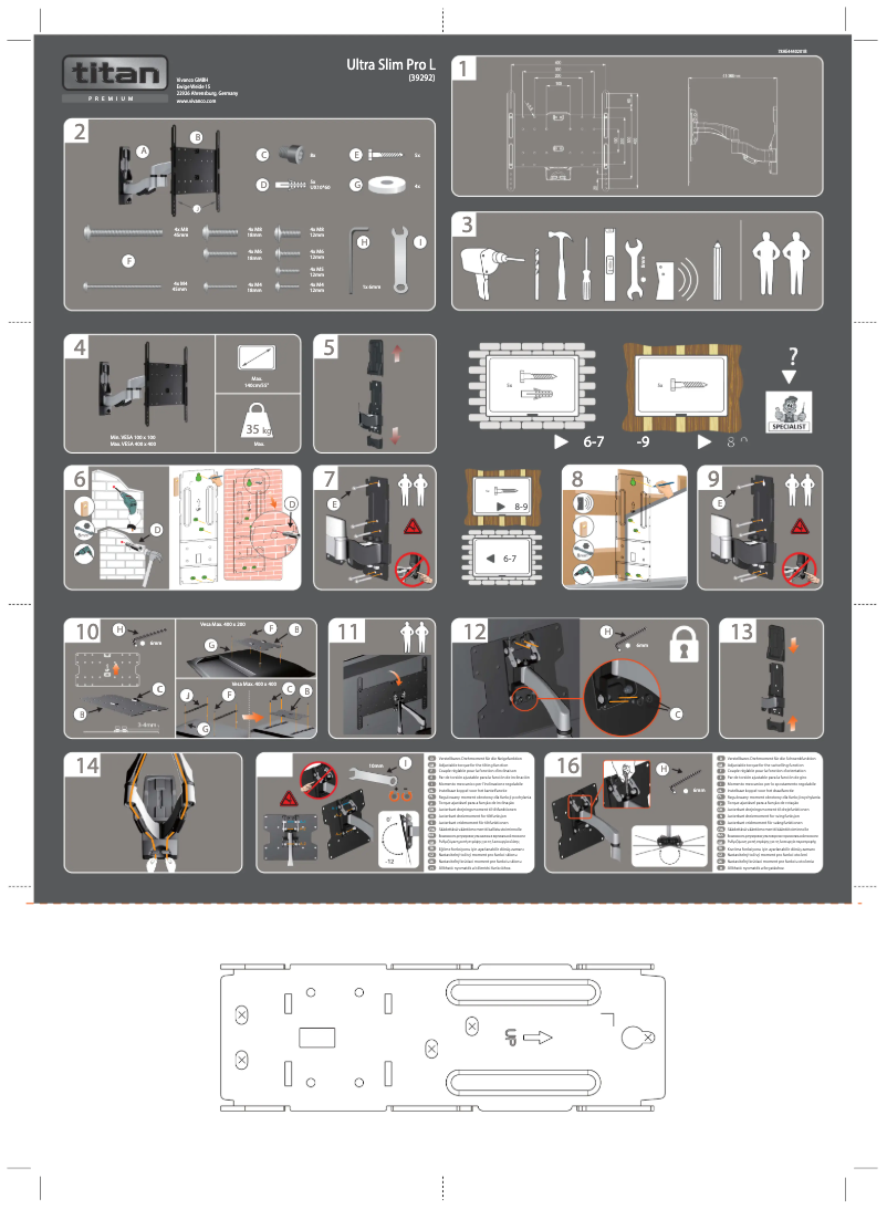 Image de la première page du manuel de l'appareil Ultra Slim Pro L