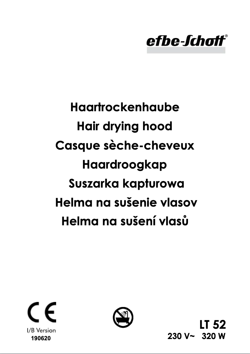 Image de la première page du manuel de l'appareil SC LT 52