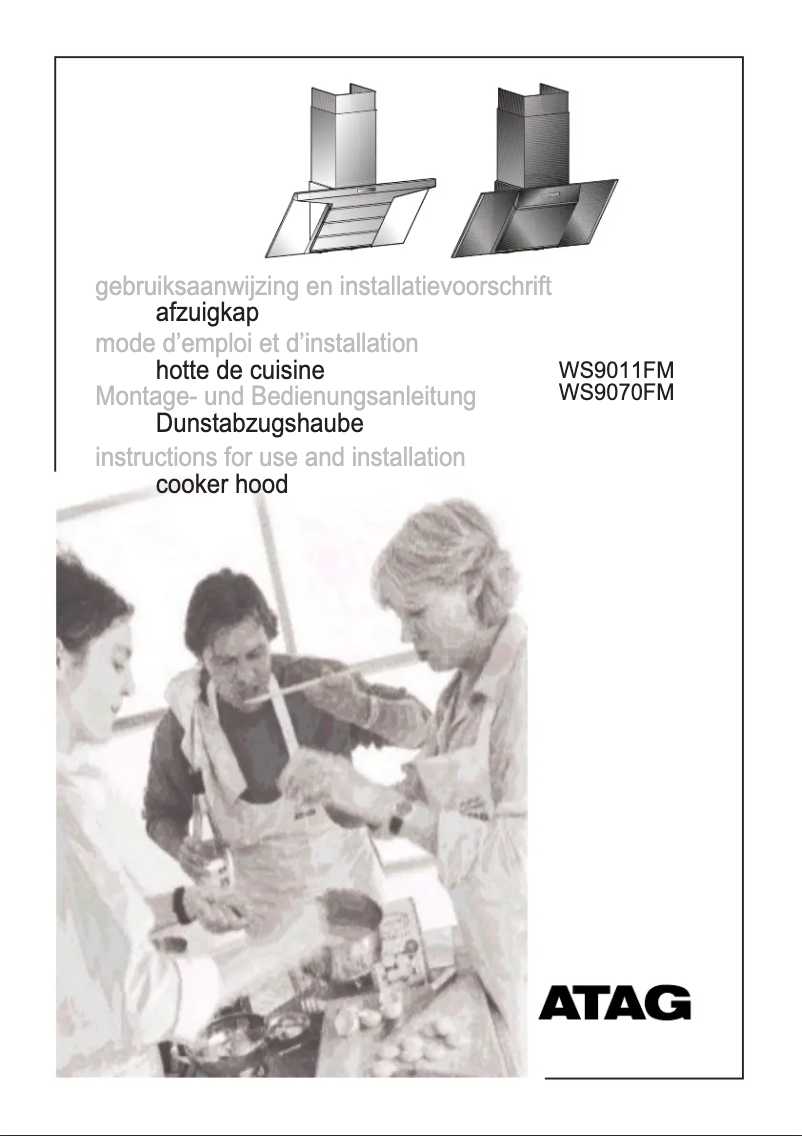 Page 1 de la notice Manuel utilisateur Atag WS9070FM