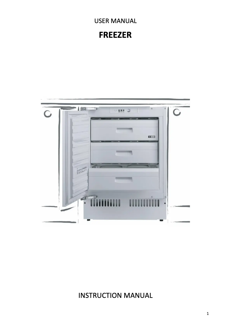 Page 1 de la notice Manuel utilisateur Hoover HBOU 822 NE